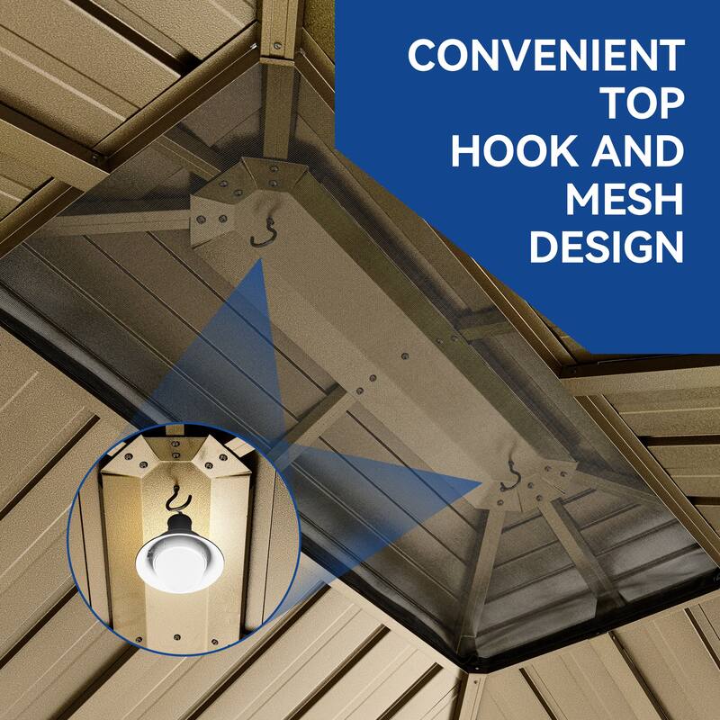 Outdoor Metal Canopy Gazebo