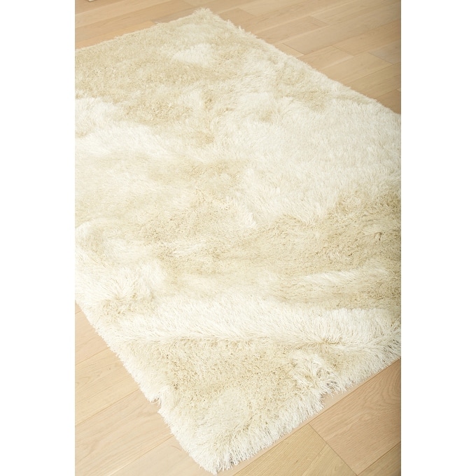 Shag Ivory Area Rug - 9' x 12'
