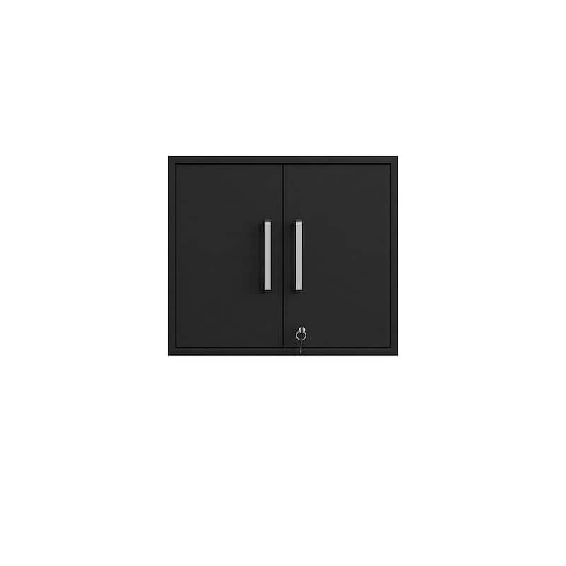 Manhattan Comfort Eiffel Floating Garage Cabinet (Set of 2)