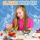 preview thumbnail 2 of 4, Strictly Briks Classic Bricks Kit, Blue, Green, Red, Yellow, 144 Pieces, Compatible with Major Brick Brands