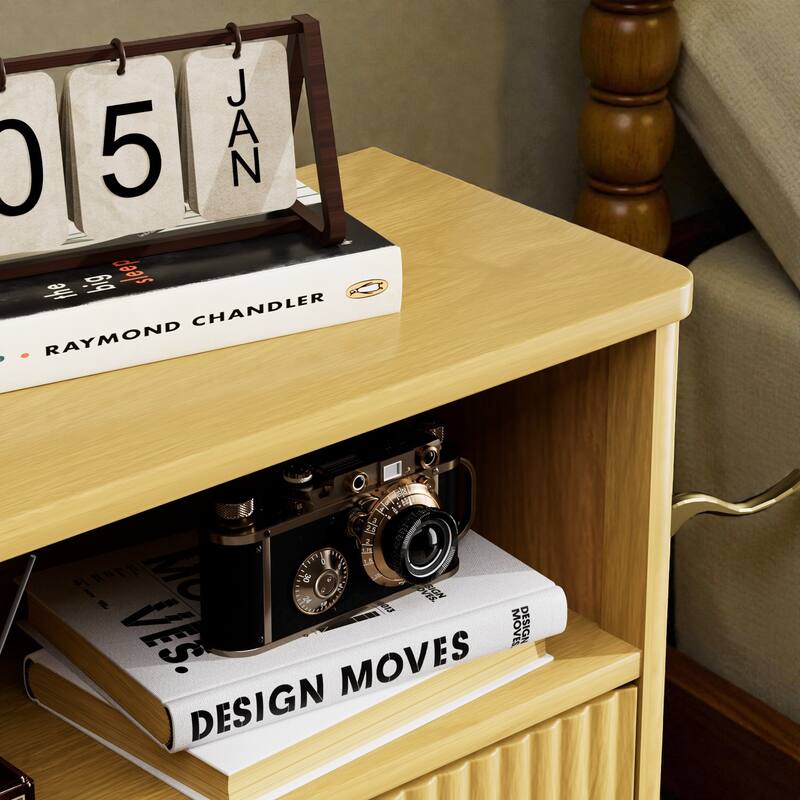 Modern Shoe Cabinet with 2 Flip Drawers, Tall Hidden Shoe Storage Organizer for Entryway, Hallway & Foyer