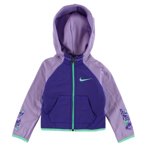 girls purple nike hoodie