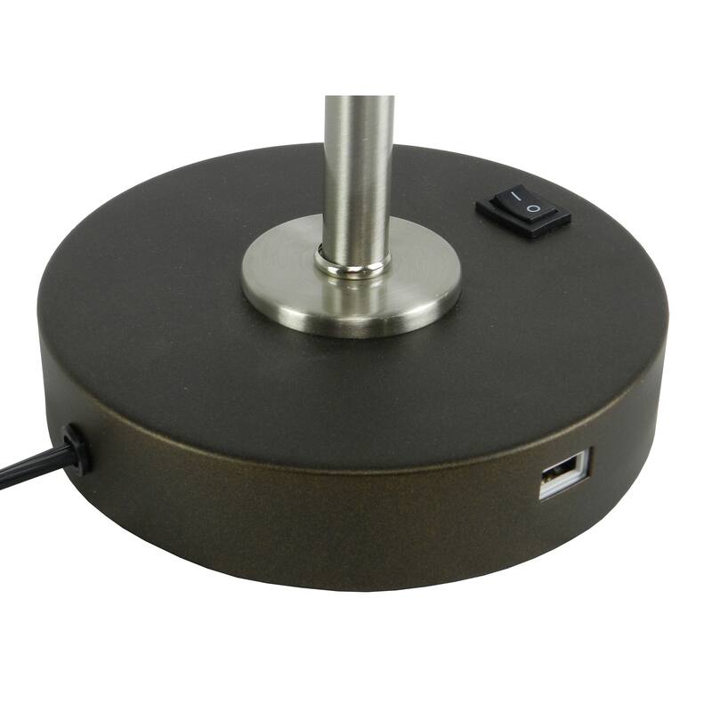 15" LED w/USB Port Desk Lamp (1PC/CTN) (0.37/3.33)