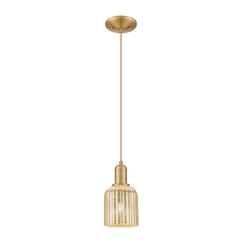 Innovations Lighting Downtown Urban - Bridal Veil - 1 Light 5" Cord Hung Mini Pendant