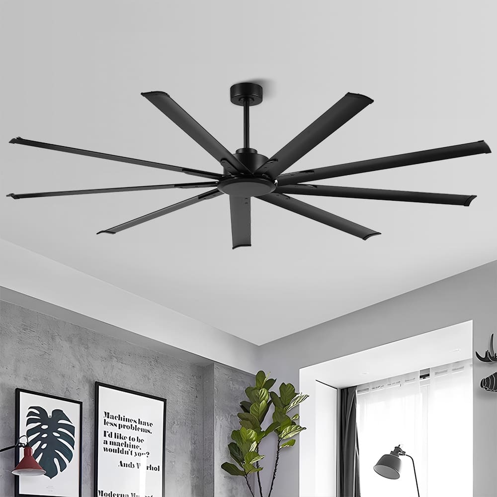 84 in. 96 in. 9 aluminium blades DC Motor Indoor Ceiling Fan & Remote