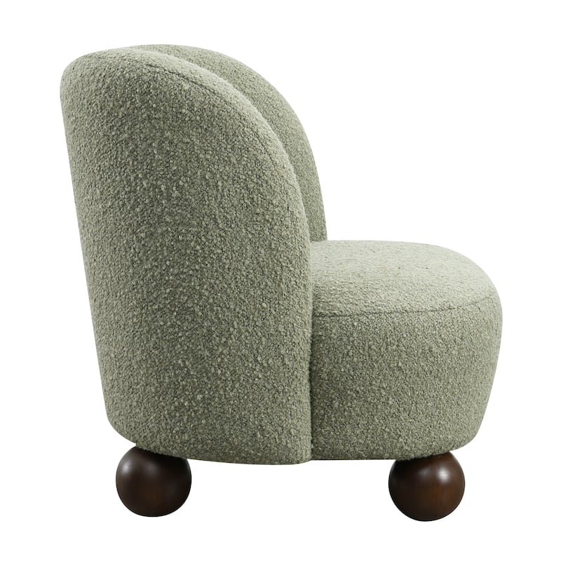 Furniture of America Velra Modern 28-inch Boucle Wing Accent Chair