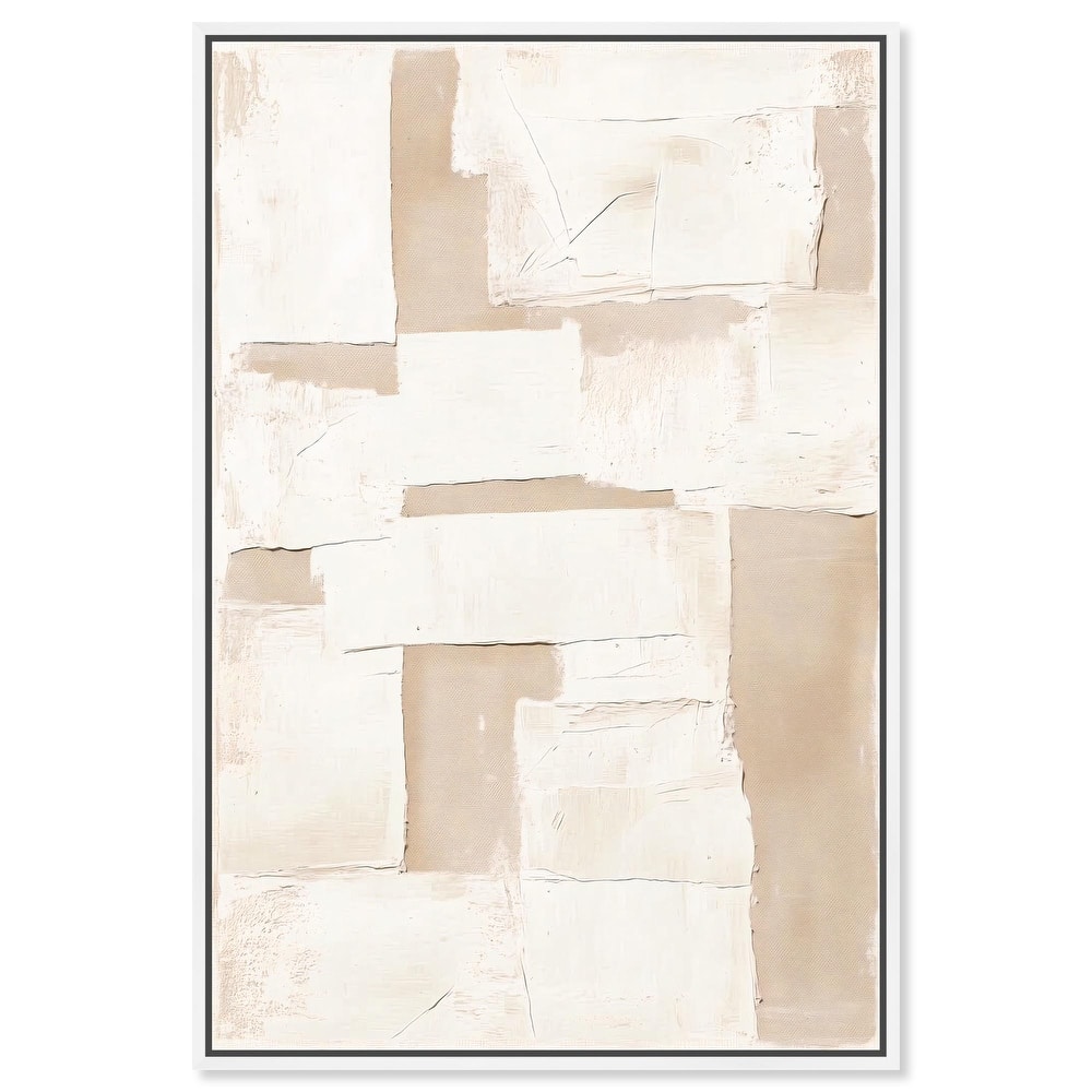 Plastered Planes III Canvas by Art Remedy