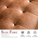 preview thumbnail 5 of 7, OVIOS Mid-Century Top-Grain SUEDE Leather Deep Seat Sofa With Cushions Wood Legs
