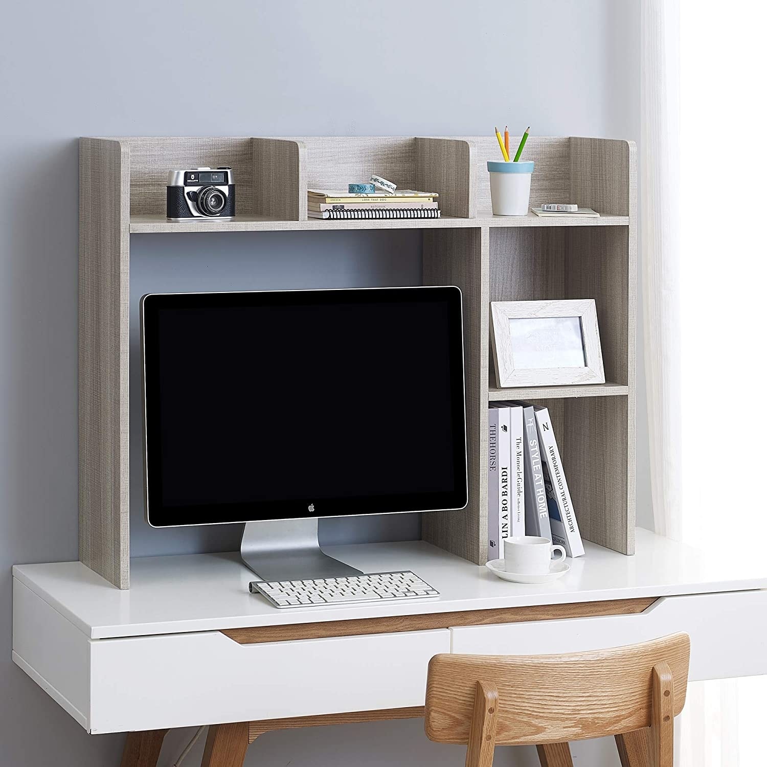 Classic dorm sales desk bookshelf
