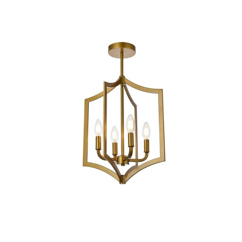 Kayla 4-Light Pendant - 14 Inch