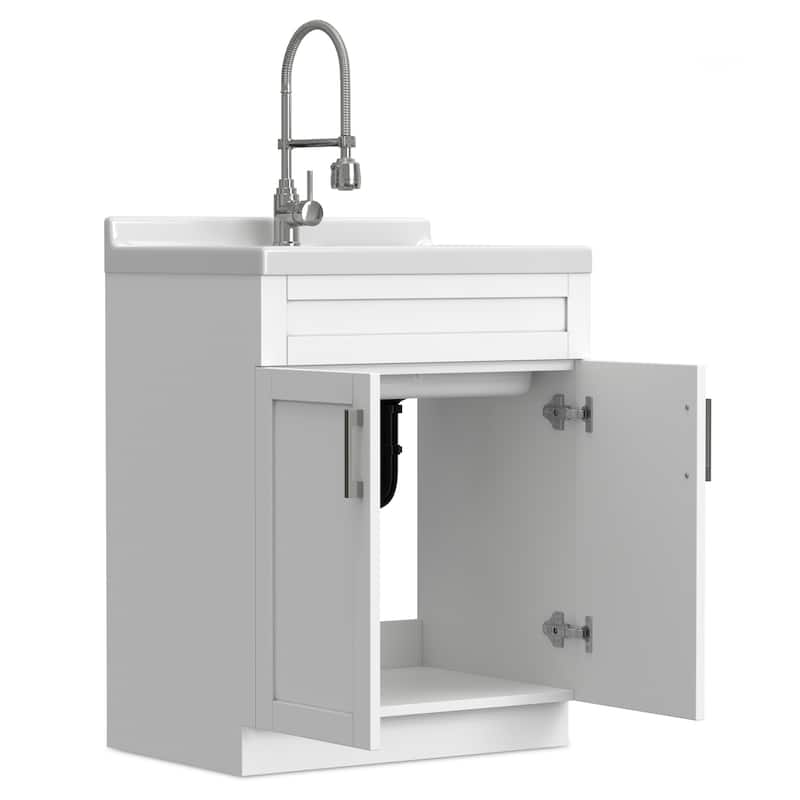WYNDENHALL Hartland Utility Sink & Cabinet