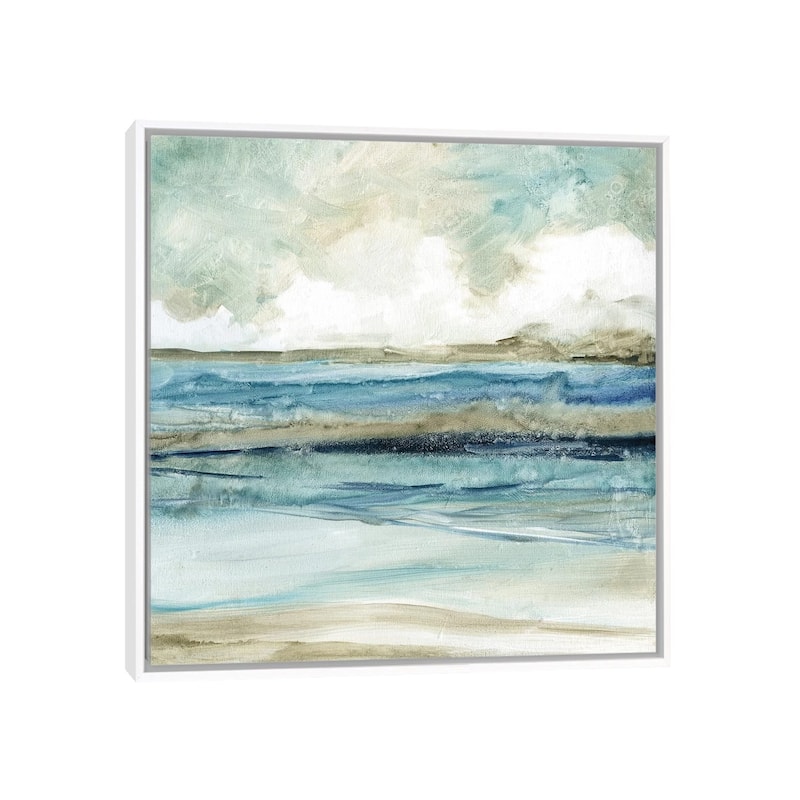 iCanvas "Soft Surf II" by Carol Robinson Framed Canvas Print - White - 26x26