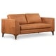 preview thumbnail 4 of 18, Poly & Bark Calle 75" Genuine Italian Leather Apartment Sofa