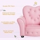 preview thumbnail 6 of 7, Kids Tufted Upholstered Chair Princess Couch with Diamond Decoration