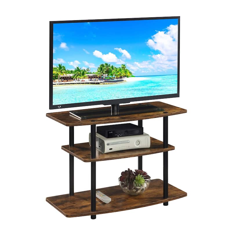 Convenience Concepts Designs2Go No Tools 3 Tier TV Stand