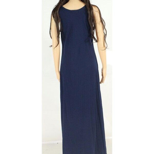 american living dresses navy blue