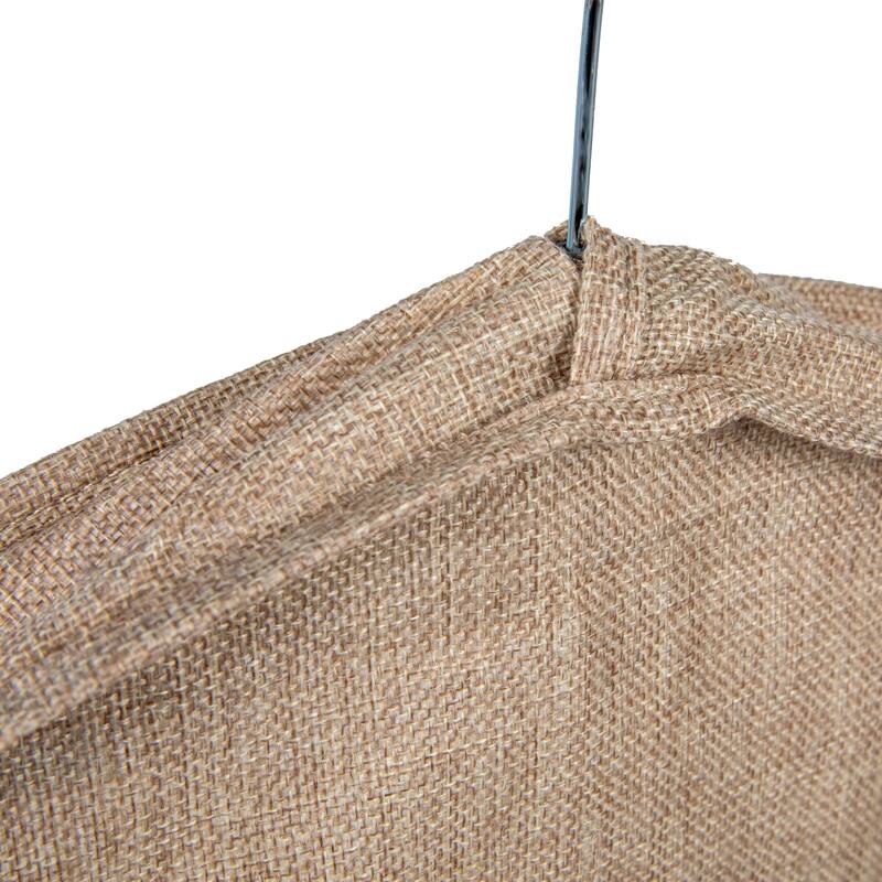 Household Essentials Zippered Garment Storage Bag with Clear Vision Front - 24.0"L x 3.0"W x 56.0"H