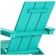 preview thumbnail 10 of 58, Shoreside Kids Outdoor Poly Adirondack Chair with Side Table 3-Piece Set