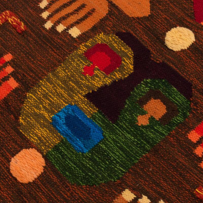 Novica Handmade Hands Of The Spirit Wool Tapestry