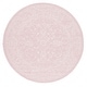 preview thumbnail 78 of 180, SAFAVIEH Courtyard Aquata Indoor/ Outdoor Waterproof Patio Backyard Rug 6'7" Round - Soft Pink/Ivory