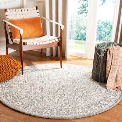 SAFAVIEH Handmade Micro-Loop Nives Wool Rug