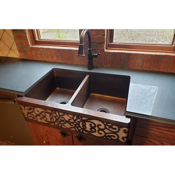 Premier Copper Products 33-inch Copper Apron Front 50/50 ...