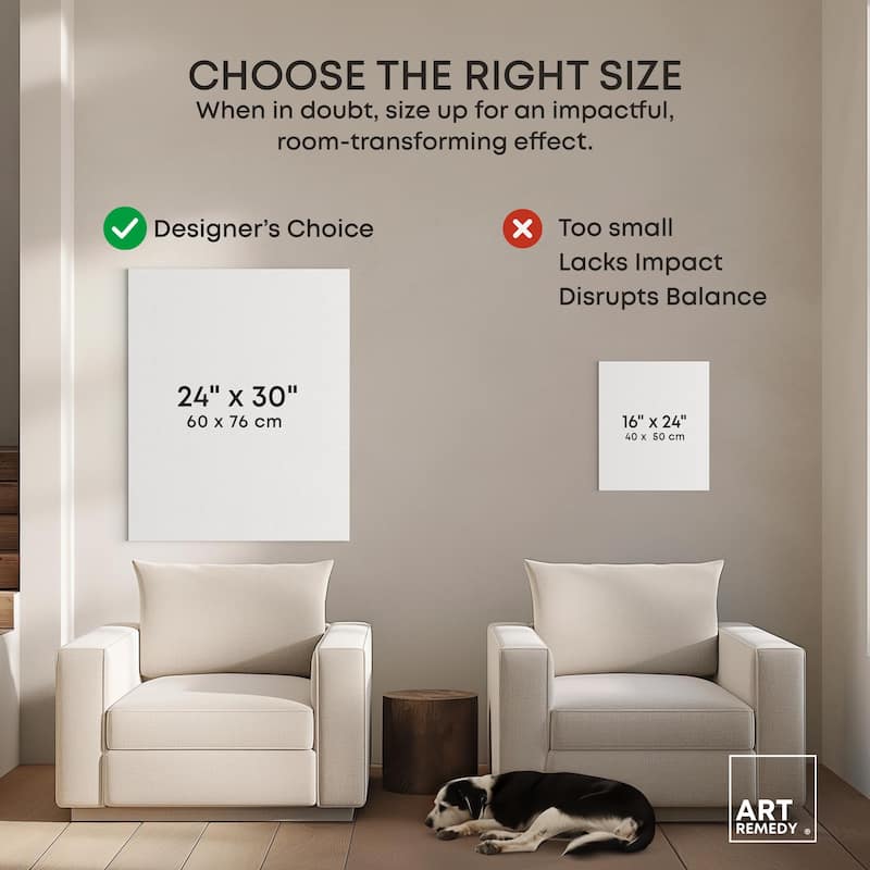 Dynamic Interplay II Canvas by Art Remedy, Gallery Wrapped