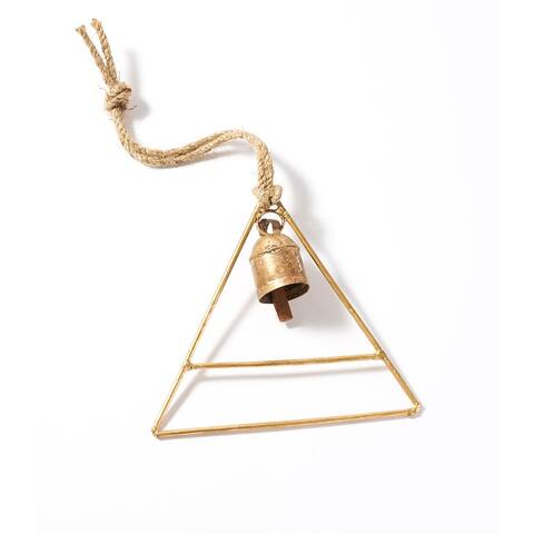Air Element Bell Chime - Triangle - 12" overall L, 5" L, 6.75" W