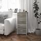 Option Gray Drawers/White Frame