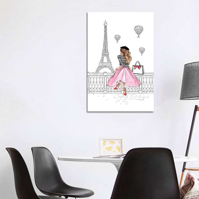 iCanvas "Paris" by LaLana Arts Canvas Print - 40x26x1.5