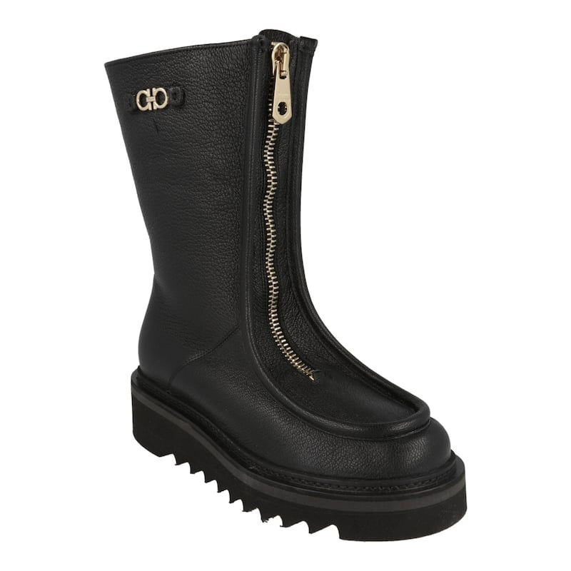 Ferragamo Eurialo F Leather Boots