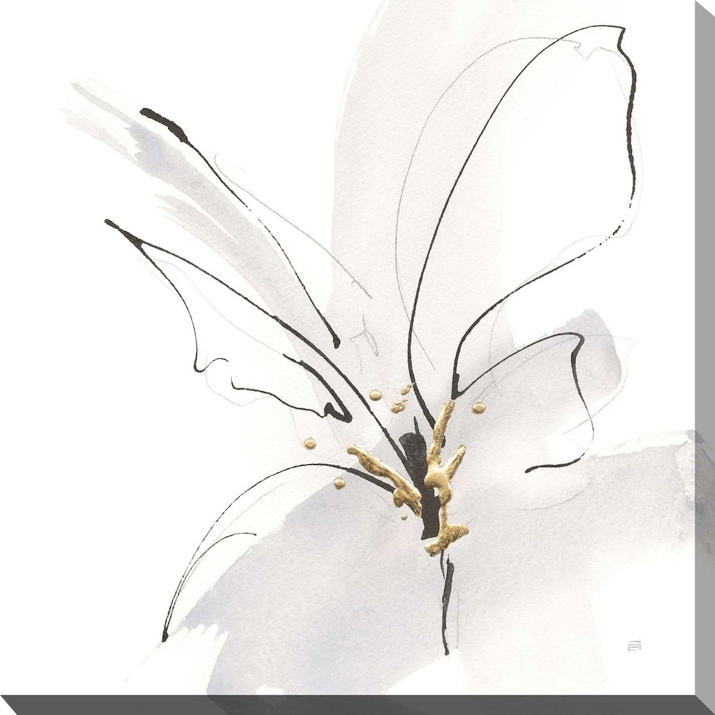 "Cool Gray VII (Square)" Print on Canvas