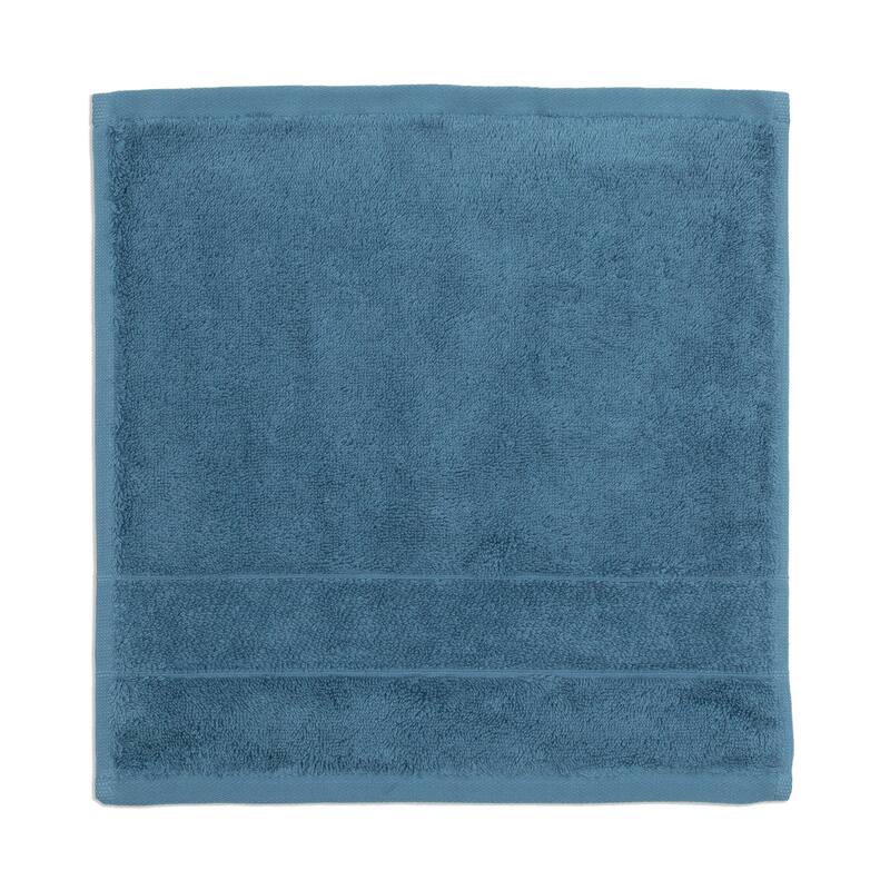 Aston & Arden Turkish Solid 8-Piece Washcloth - 13x13