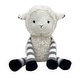 preview thumbnail 1 of 2, Lambs & Ivy Little Sheep White/Gray Plush Lamb Stuffed Animal Toy - Ivy
