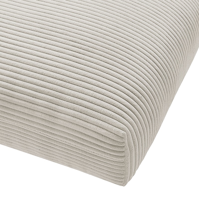 Solace Modular Corduroy Upholstered Ottoman