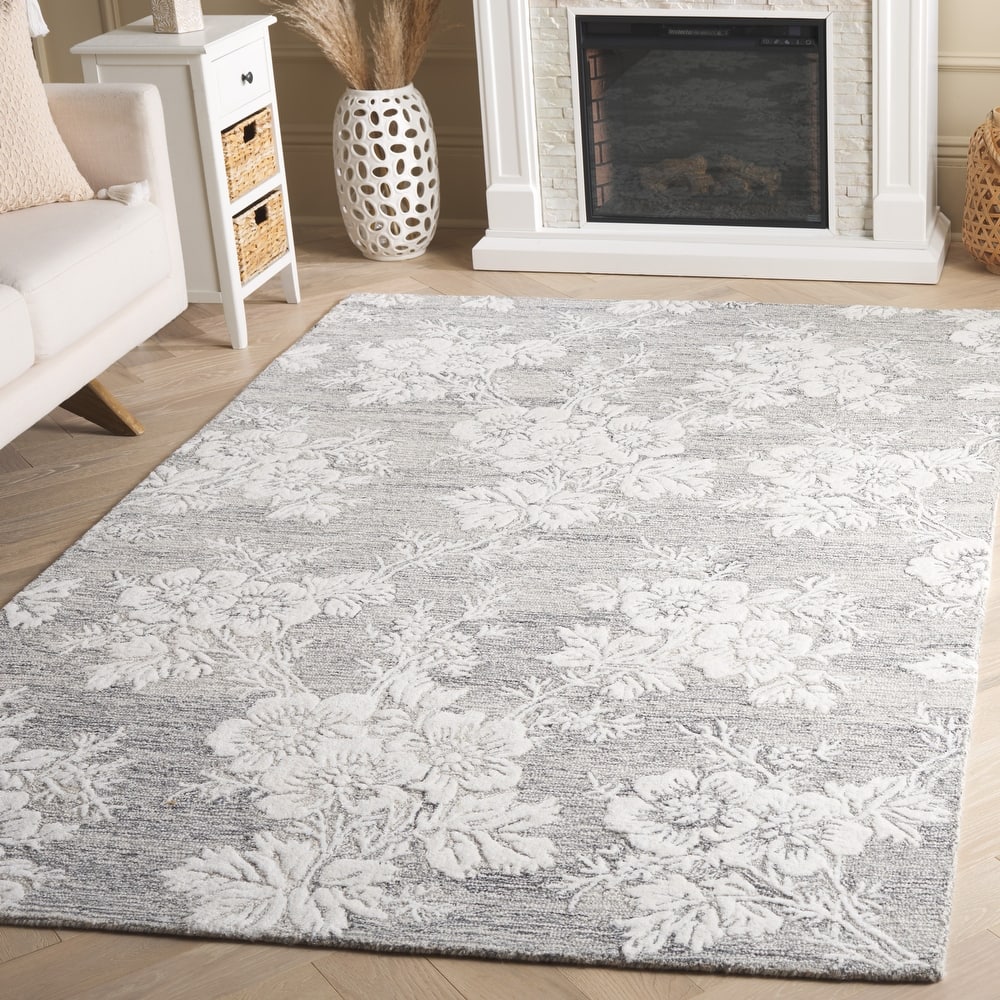 SAFAVIEH Handmade Glamour Riga Modern & Contemporary Viscose Rug