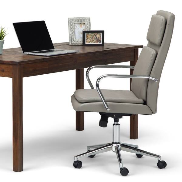 Shop Wyndenhall Gentry Swivel Adjustable Executive Computer Office Chair Overstock 28711185