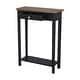 preview thumbnail 20 of 20, Marnie Two-tone 1-drawer Solid Wood Console Accent Table with Shelf by East at Main