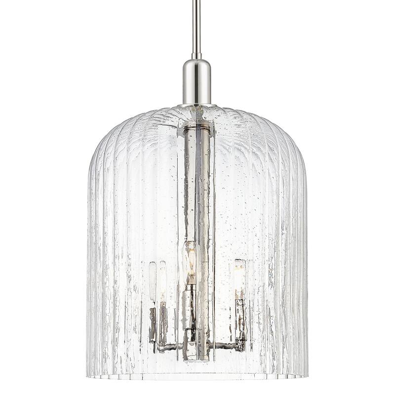 Innovations Lighting 716-3S-G559-12SDY Bridal Veil 3 Light 12" Wide - Polished Nickel