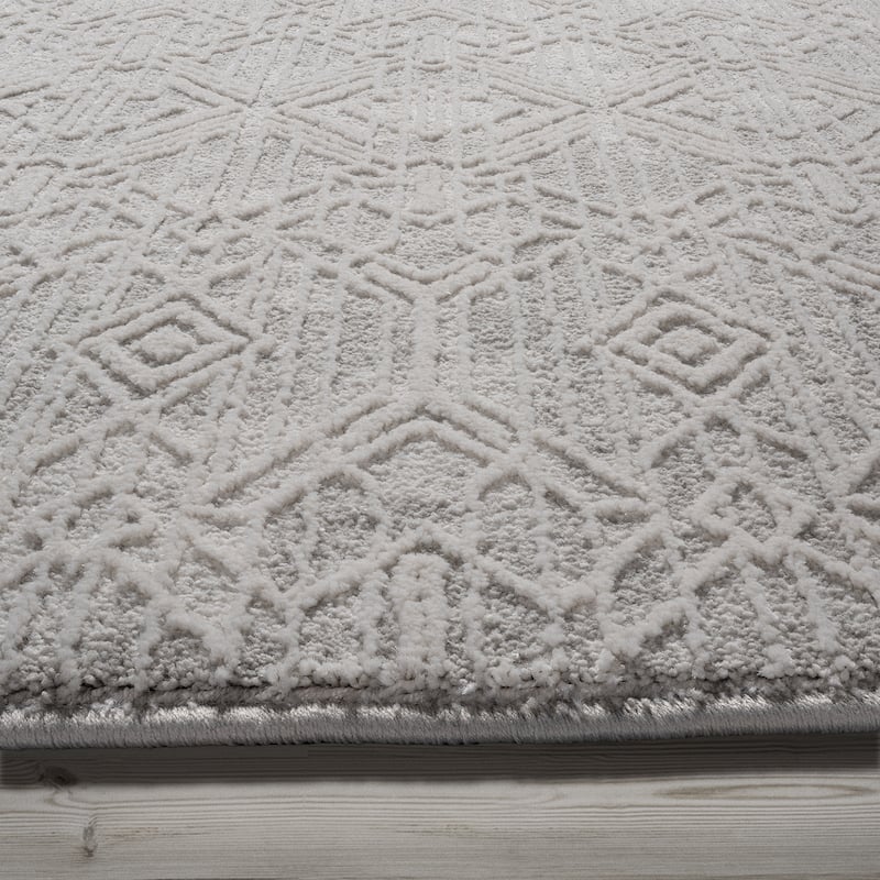 Gertmenian Ethan Marion Modern Bohemian Grey Area Rug