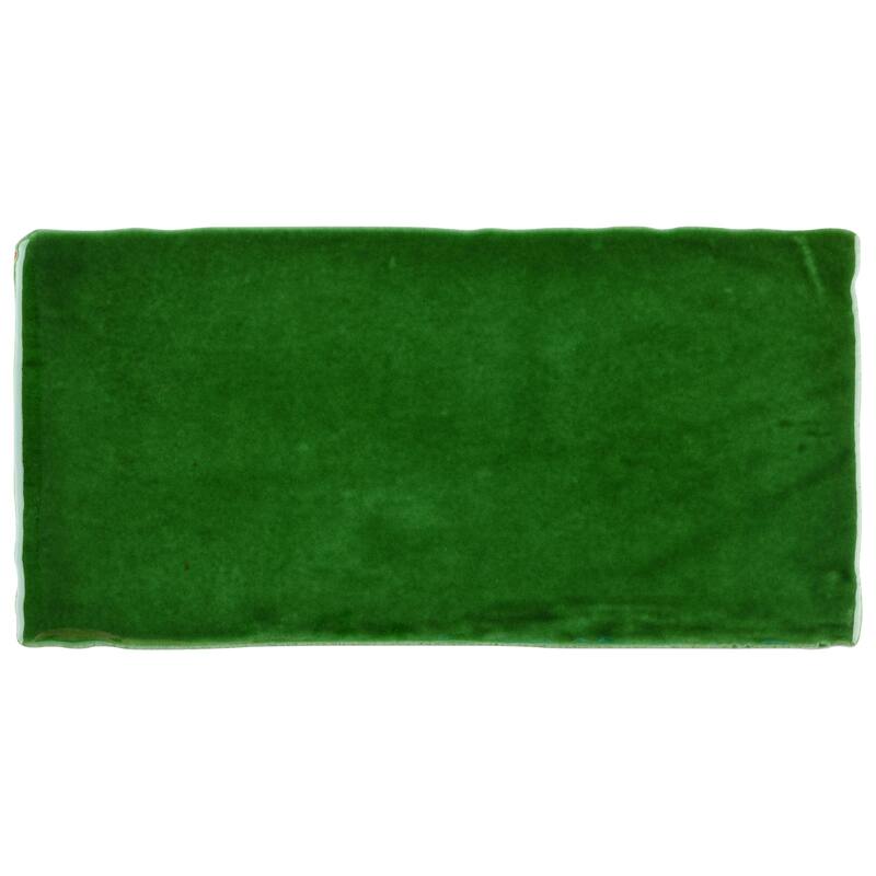 Merola Tile Viva Antic Verde 3" x 6" Ceramic Wall Tile