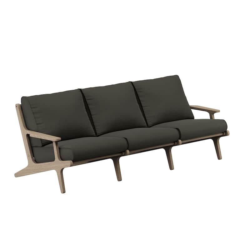 Saratoga Outdoor Patio Teak Sofa