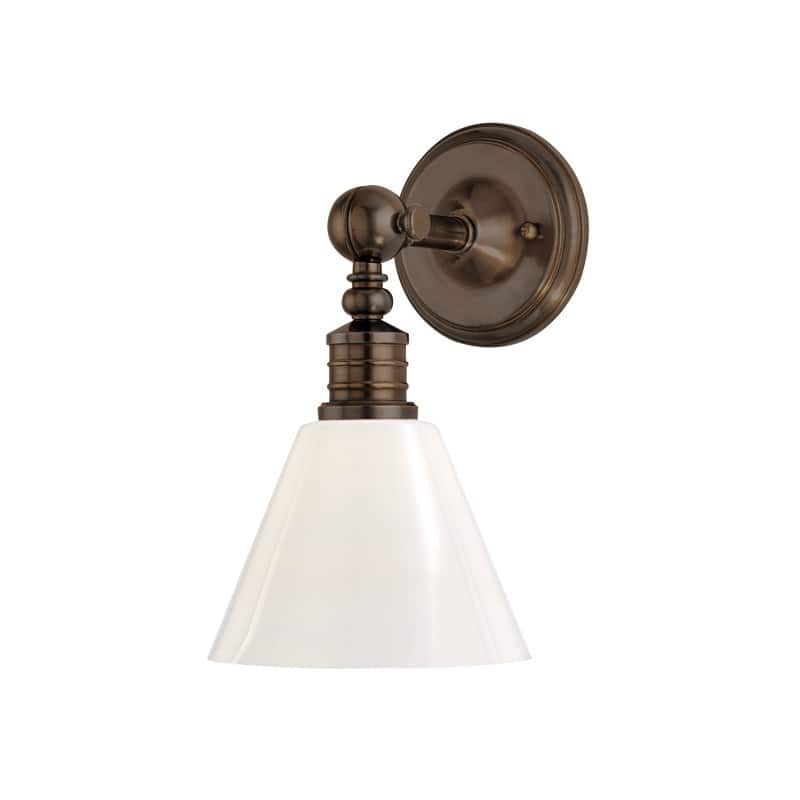 Hudson Valley Lighting Darien Single Light 14" Tall Wall Sconce - Distressed Bronze