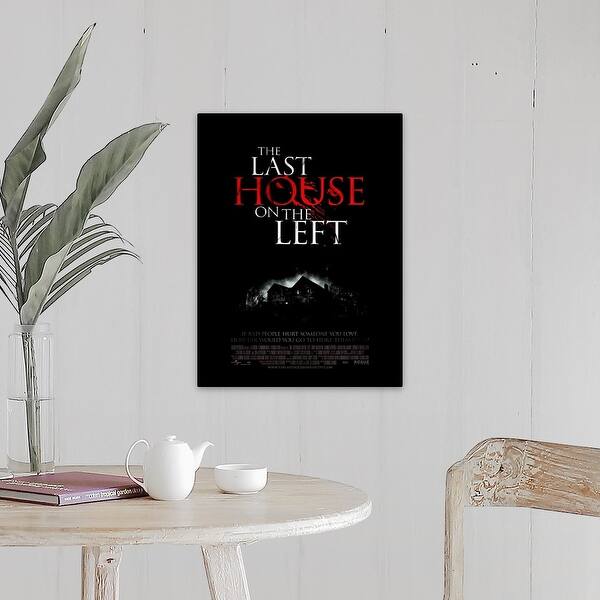 Shop The Last House On The Left Movie Poster Swedish Canvas Wall Art Overstock 30152774
