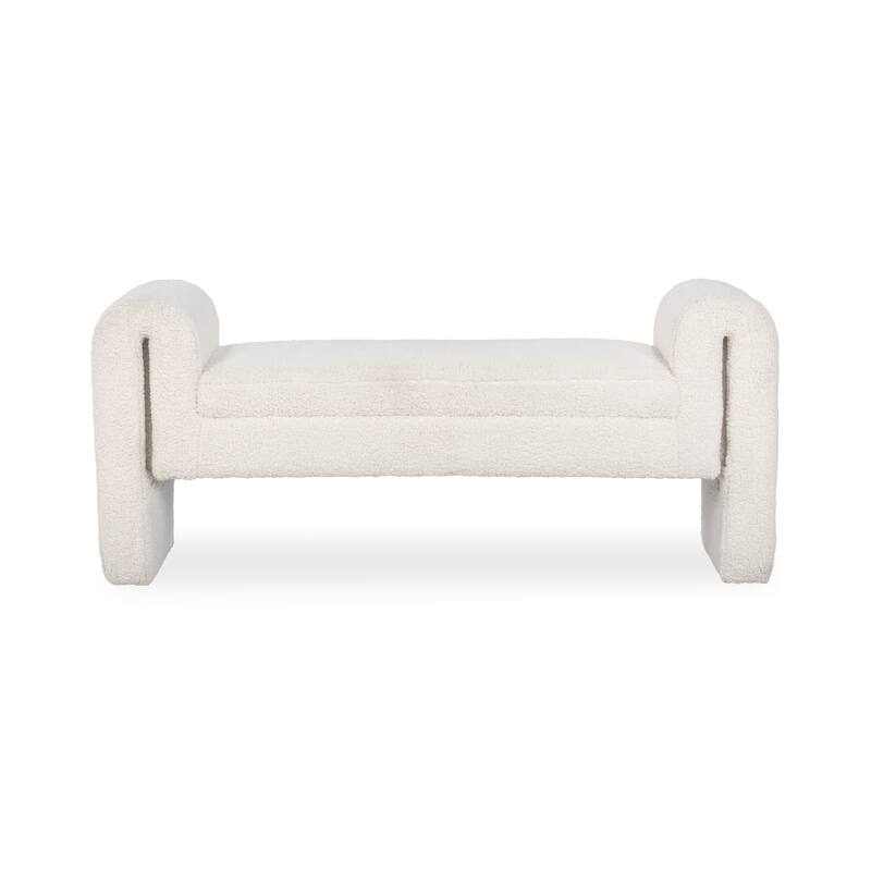Classic Home Ada Upholstered Fabric Bench