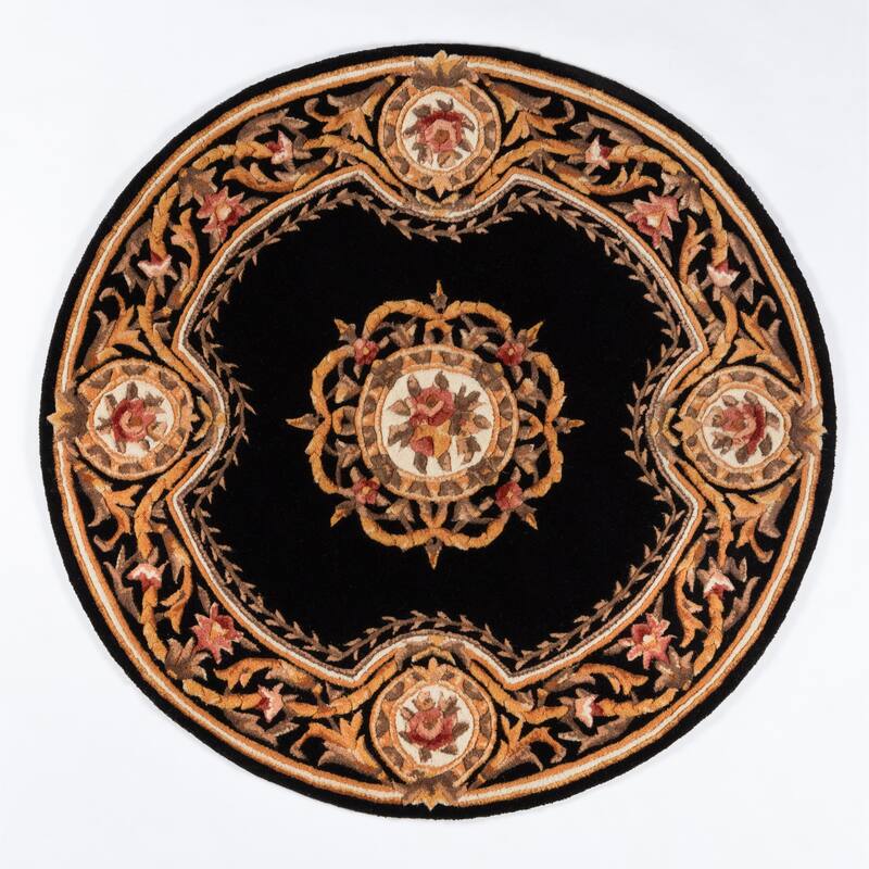Momeni Harmony Hand Tufted Wool Traditional Floral Area Rug