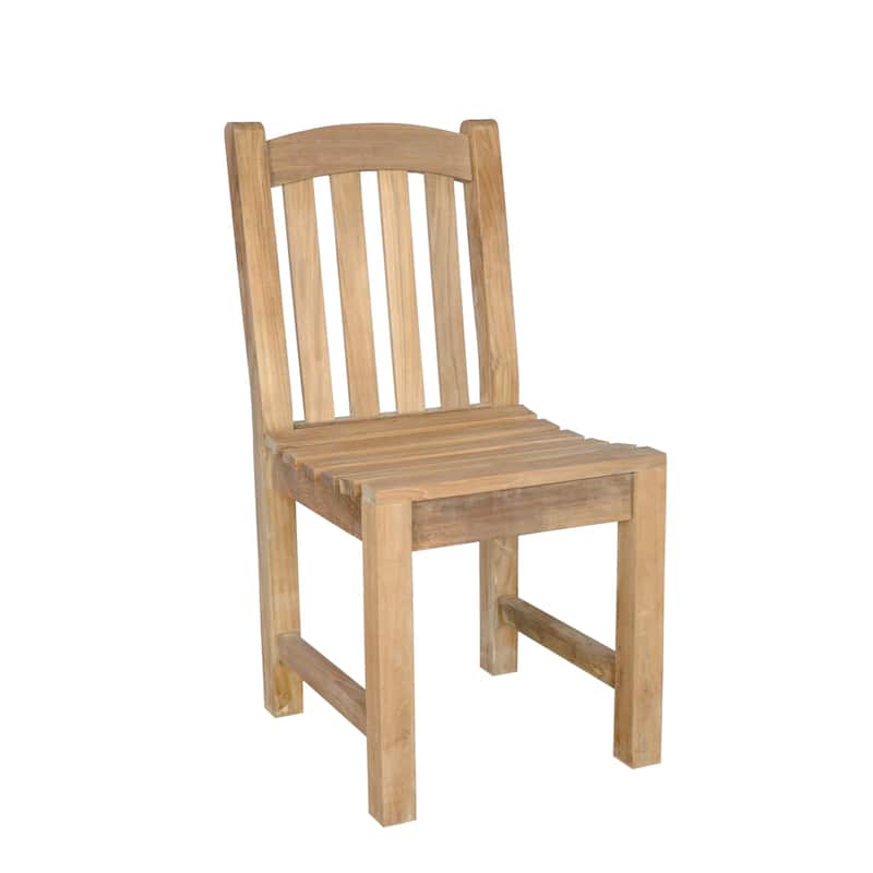 Chelsea Teak Outdoor Dining Chair - N/A - No Cushion