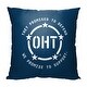 preview thumbnail 3 of 3, Operation Hat Trick Flag Sway 18 Inch Throw Pillow