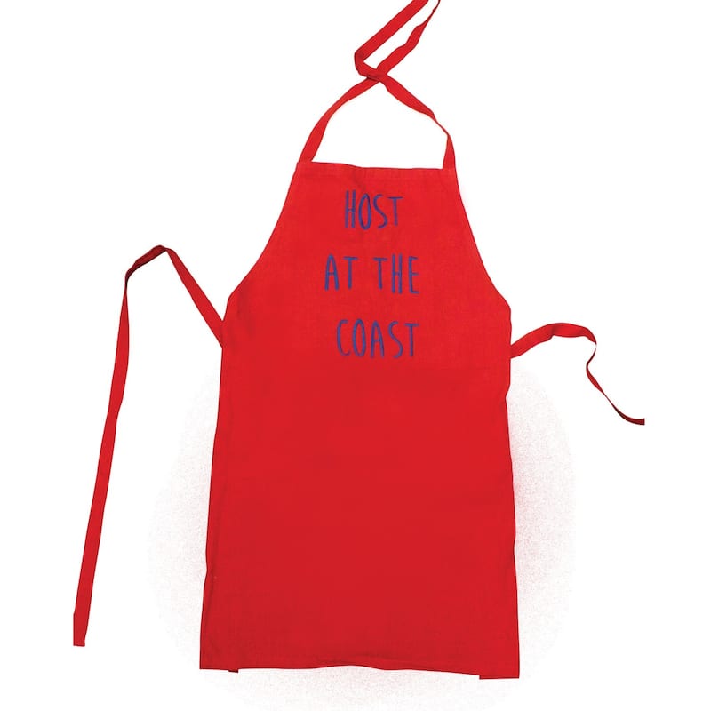 Host at the Coast Apron Decor