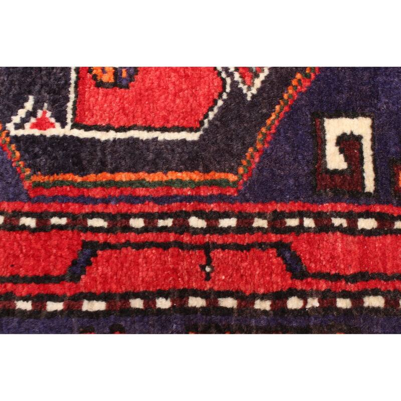 ECARPETGALLERY Hand-knotted Konya Anatolian Blue Wool Rug - 3'8 x 7'0